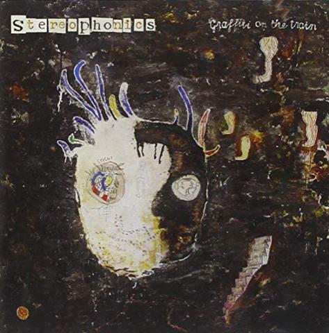 Cover Graffiti On The Train